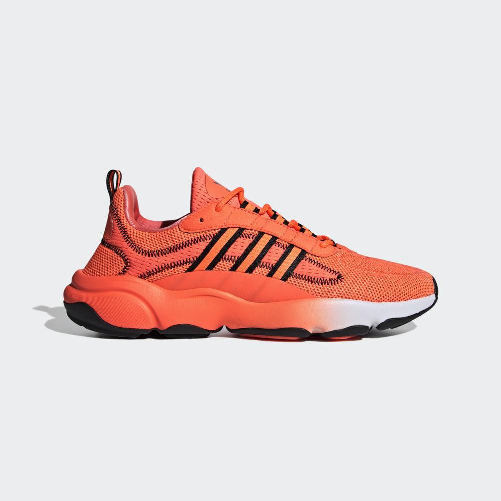 Adidas Men's Haiwee Originals Shoes Coral/Black/White Ireland EF4444